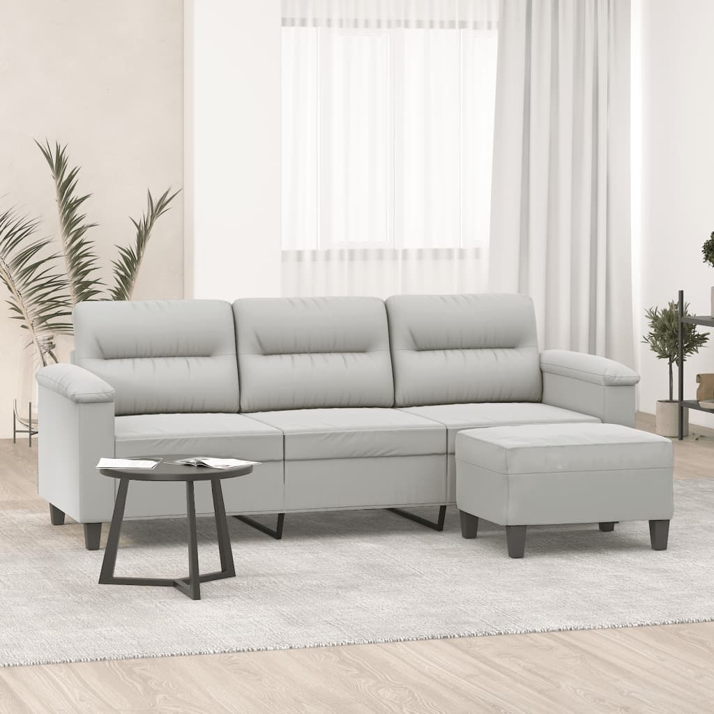 Trivietė Sofa Su Pakoja, , 180Cm, Audinys