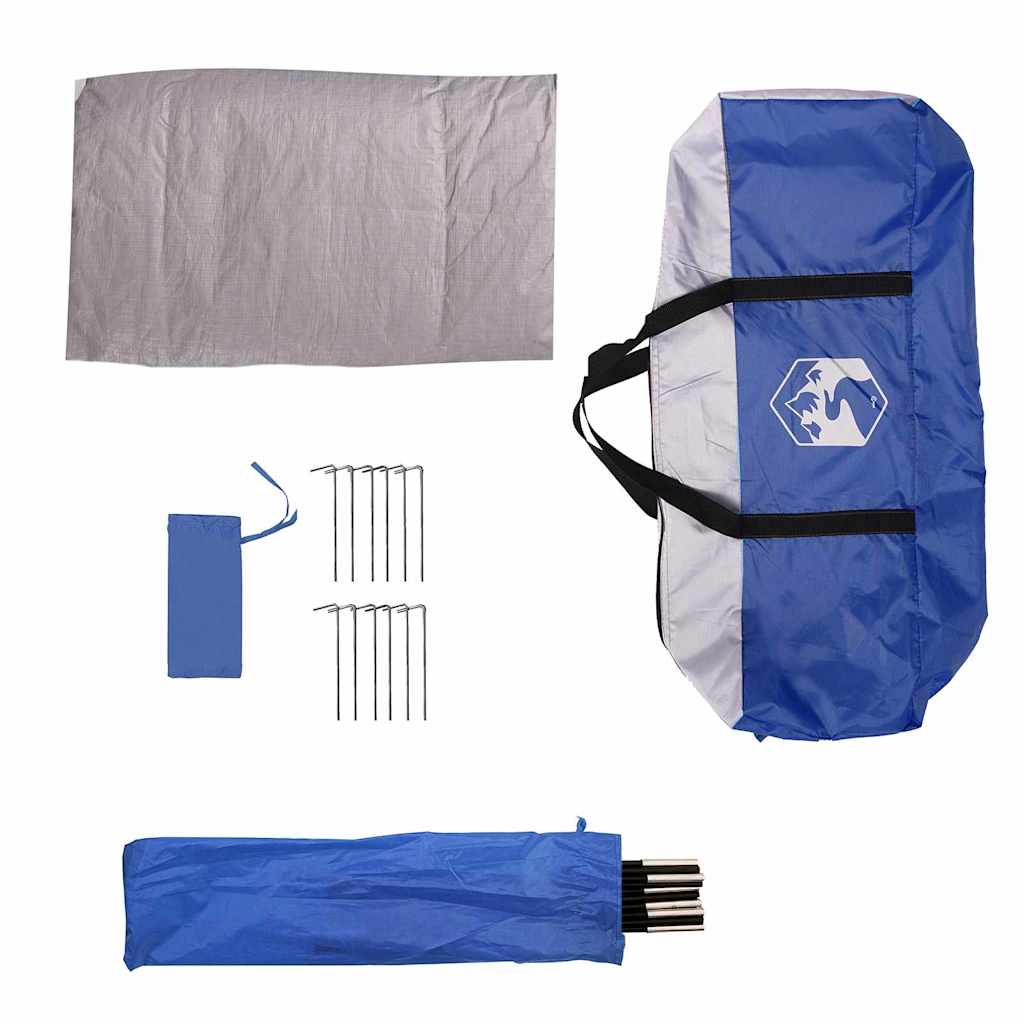 Baseino Palapinė Su Stogu Azurine Mėlyna 366 X 305 X 231 Cm