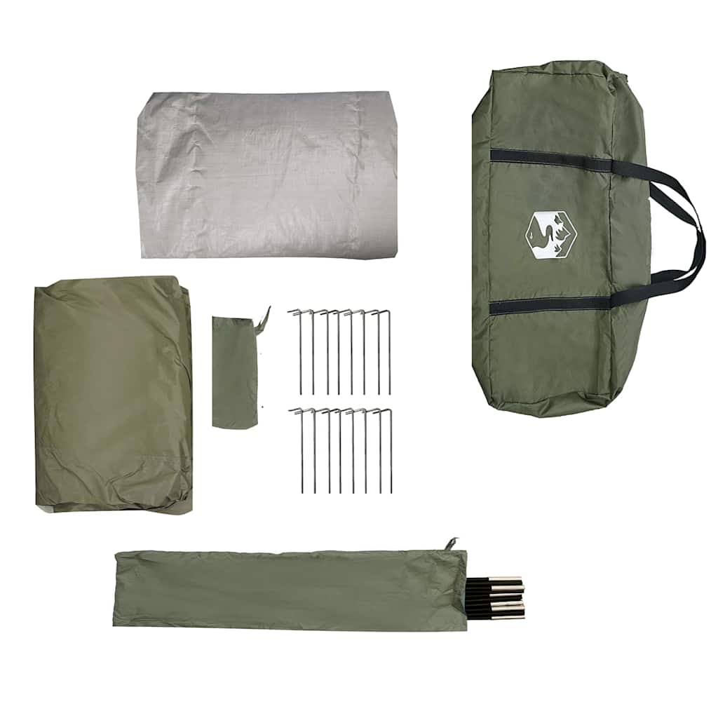 Žvejybos Palapinė Su Stogu Alyvuogių Žalia 514 X 465 X 187 Cm