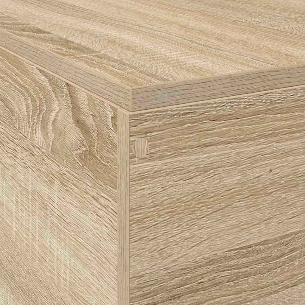 Lova Su Daiktų Laikymo Vieta Sonoma Ąžuolas 180 X 200 Cm
