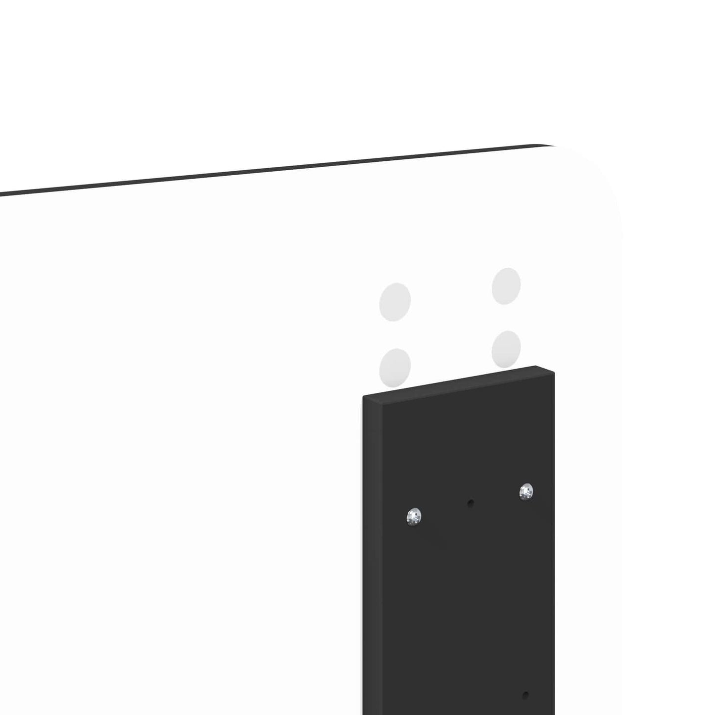 Lovos Rėmas Su Stalčių Juoda 160 X 200 Cm Inžinerinė Mediena