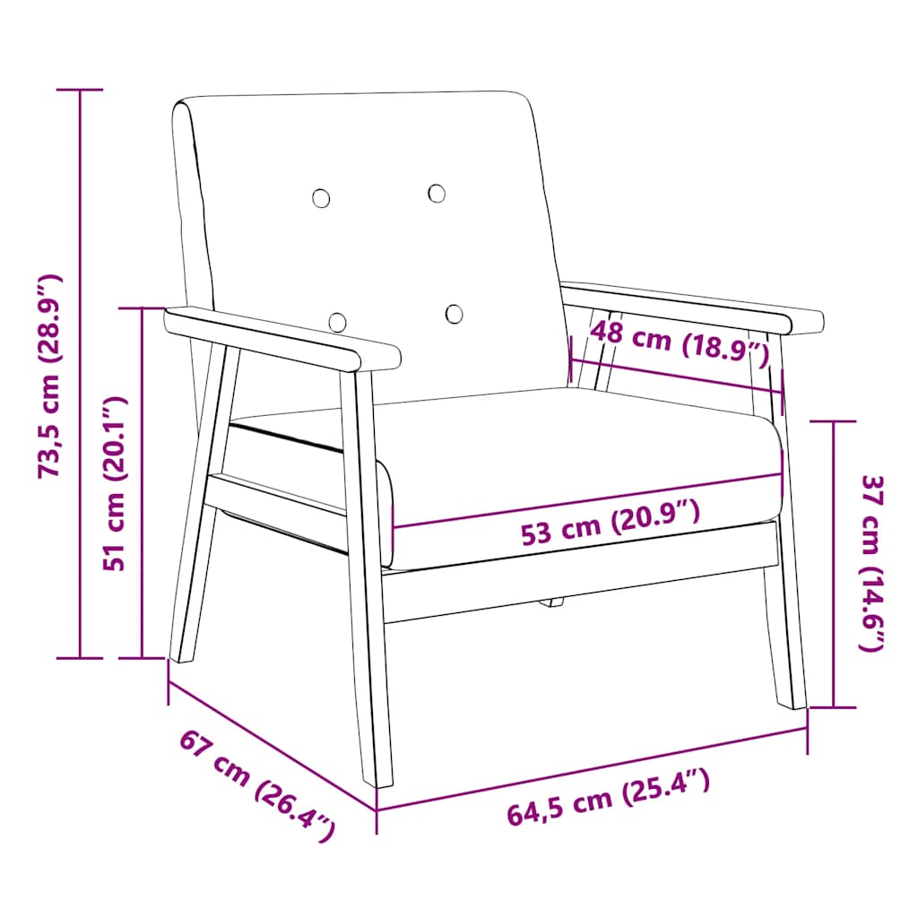 Krėslas, S, Audinys