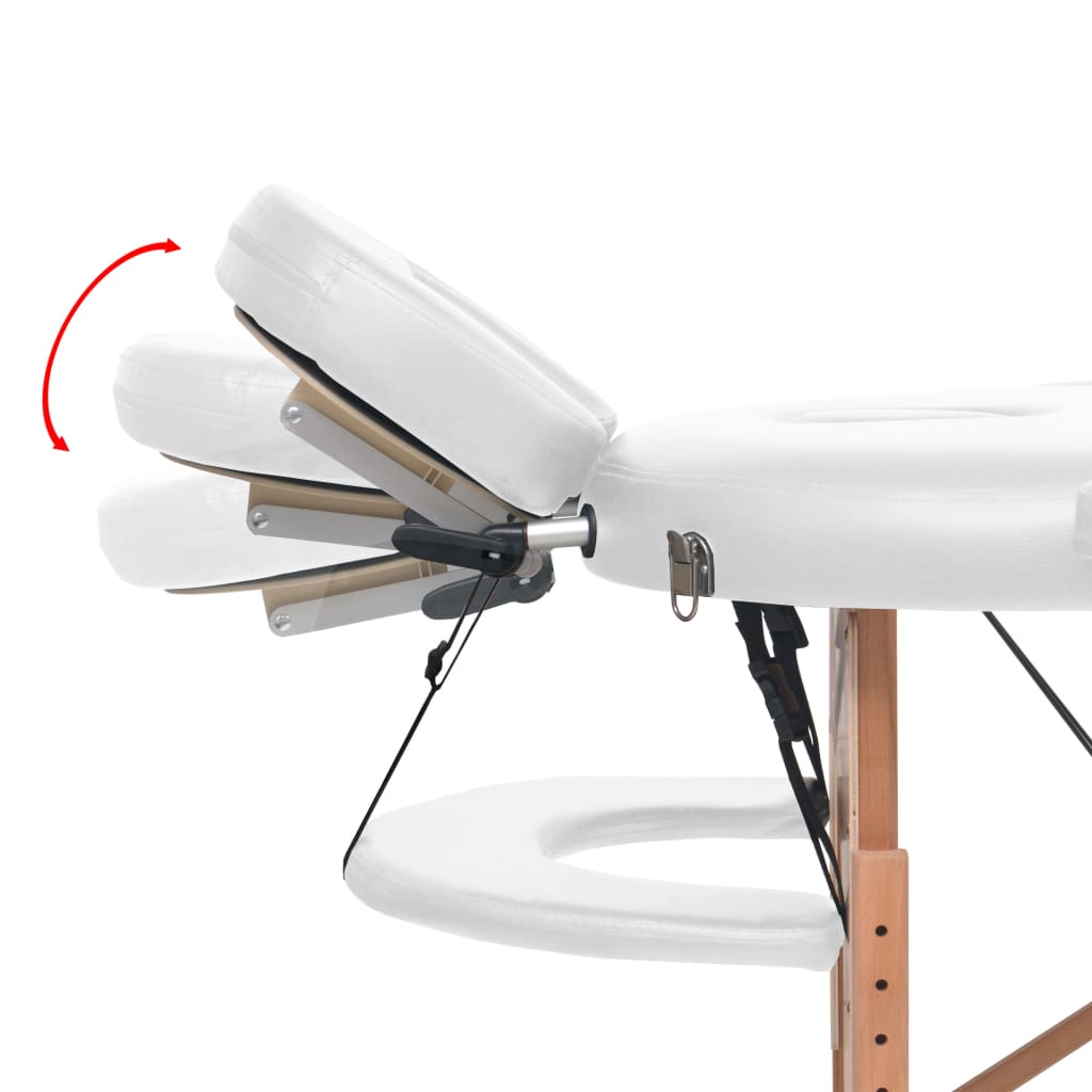 Sulankstomas Masažo Stalas, S, 4Cm Storio, Su 2 Atramomis