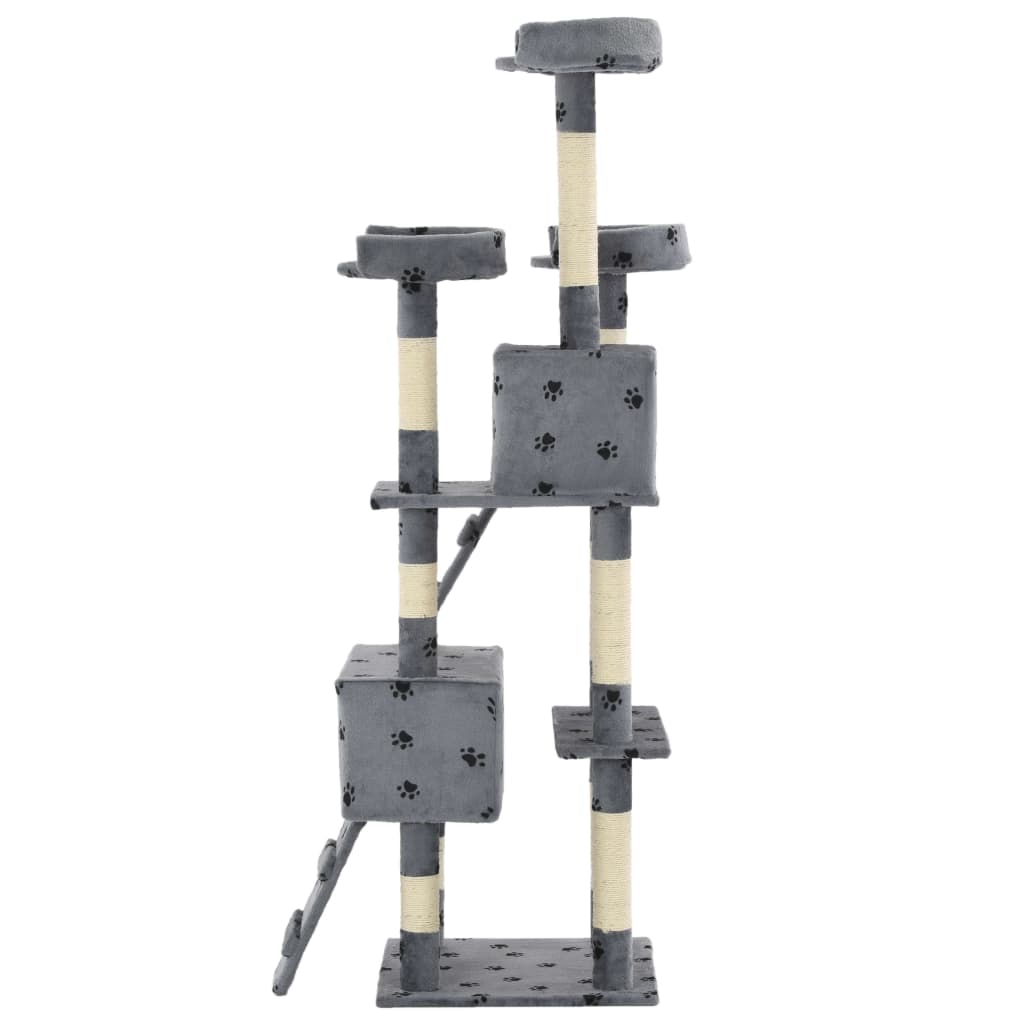 Draskyklė Katėms Su Stov. Iš Sizalio, 170Cm, Pilk. Sp. Pėd.
