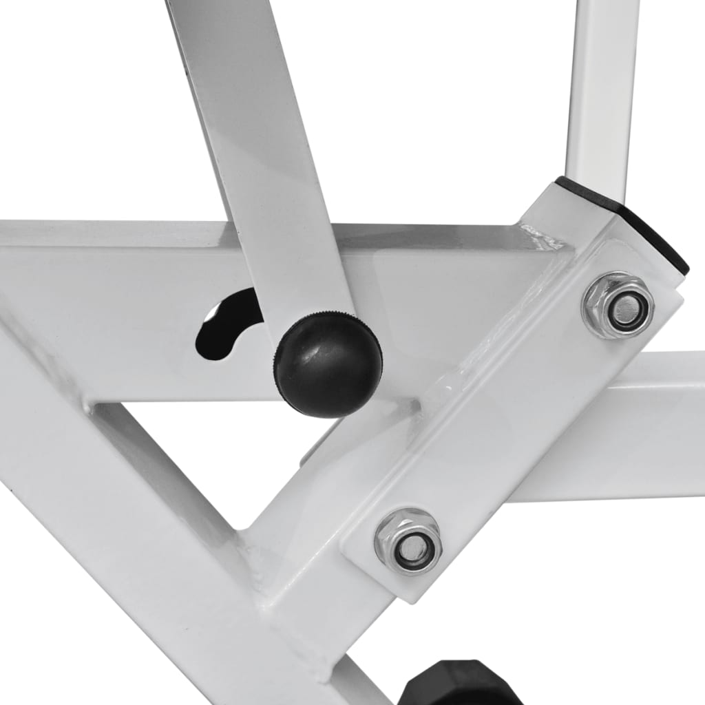 Treniruočių Suoliukas Su Štanga Ir Hantelių Rinkiniu, 30,5Kg