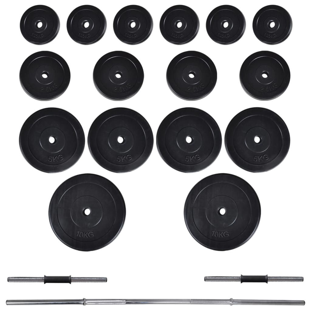 Prie Sienos Mont. Jėgos Tren. Su Štanga Ir Hant. Rink., 60,5 Kg