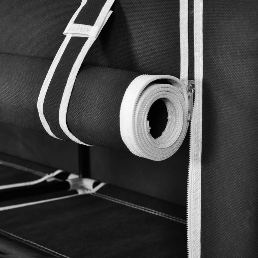 Medžiaginė Batų Spintelė Su Apdangalu, 115X28X110Cm,