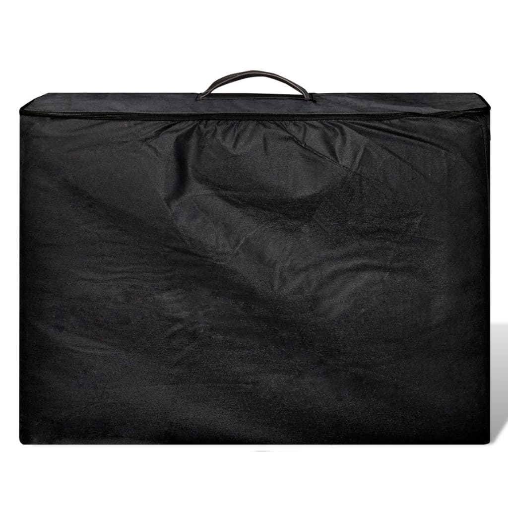 Sulankstomas Masažo Stalas, S, 2 Zonų, Su Aliuminio Rėmu