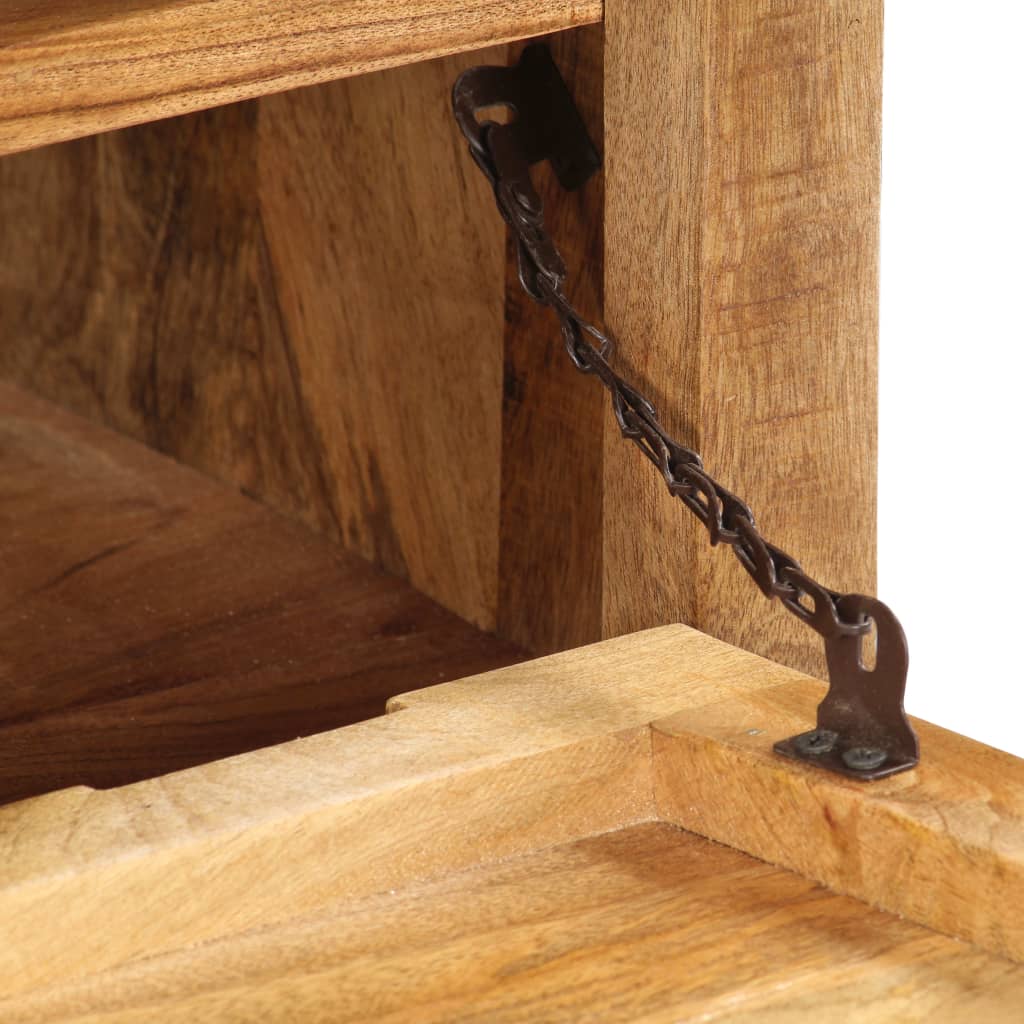 Batų Spintelė, 86X35X55 Cm, Mango Medienos Masyvas