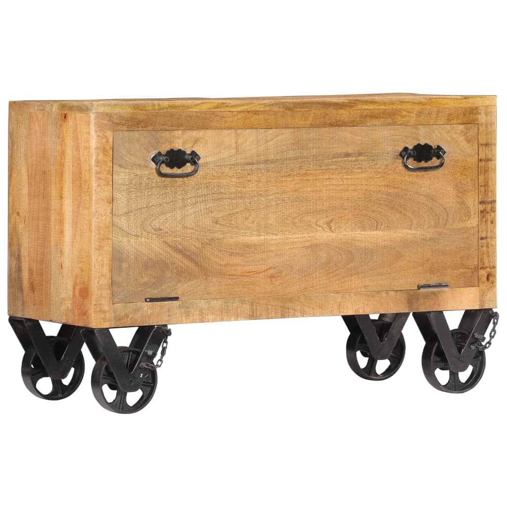 Batų Spintelė, 86X35X55 Cm, Mango Medienos Masyvas