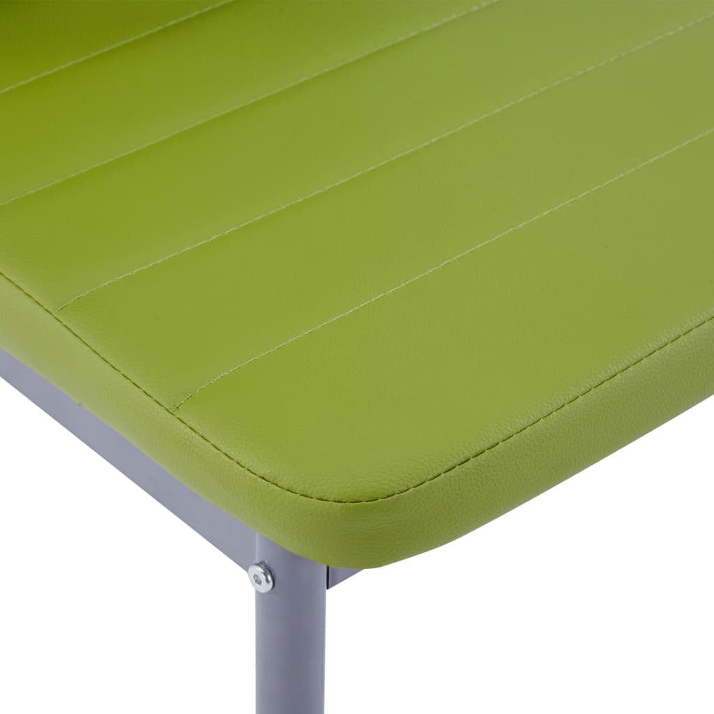 Valgomojo Baldų Rinkinys, Žalios Spalvos, Penkių Dalių