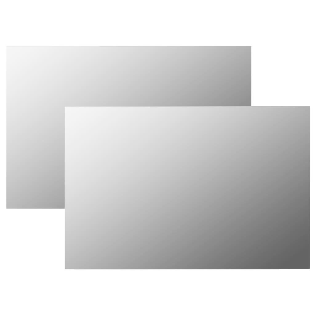 Sieninis Veidrodis Su Led Lemputėmis, 30X60Cm, Stiklas