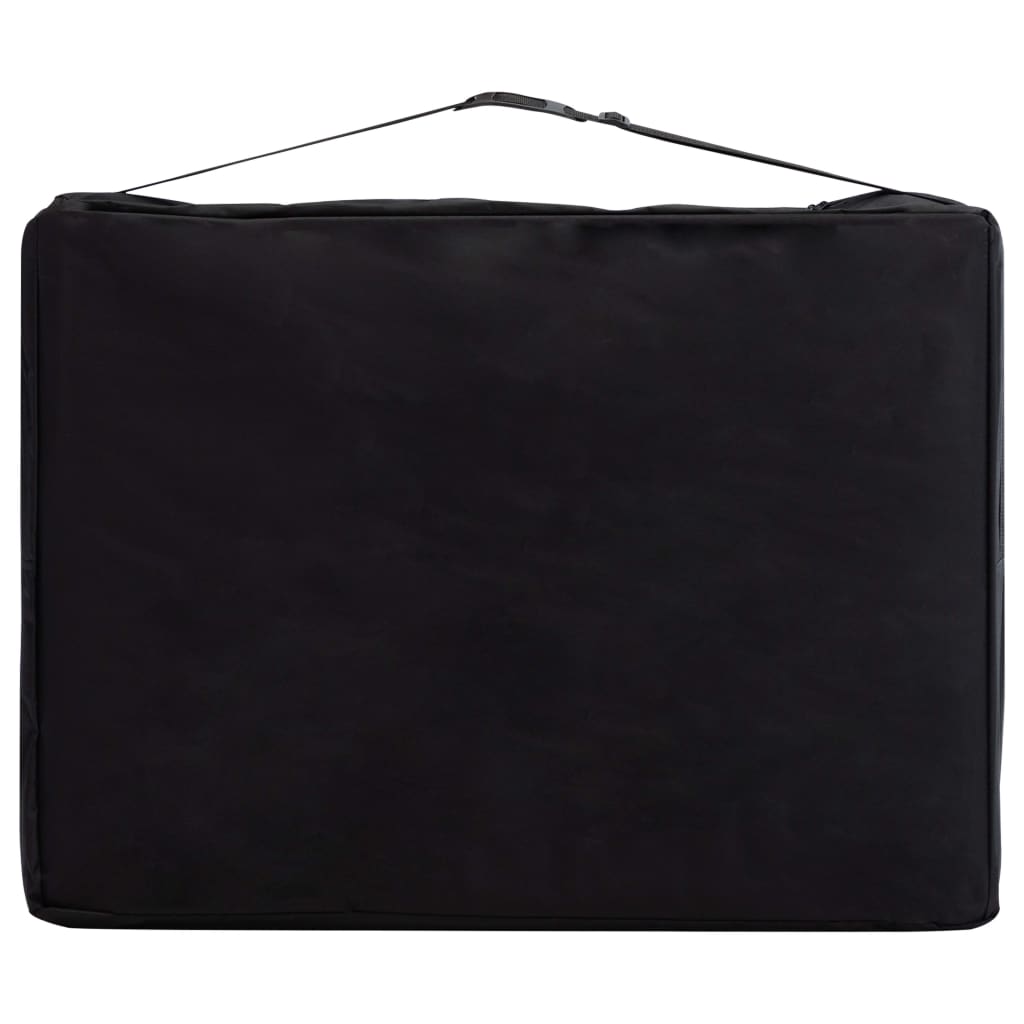 Sulankstomas Masažo Stalas, Vyno Violetinis, Mediena, 2 Zonų