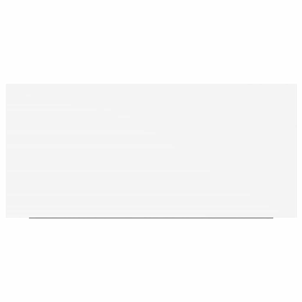 Pakabinamos Sieninės Lentynos, 2Vnt., Baltos, 50X23X3,8Cm, Mdf 50 X 23 X 3.8 Cm