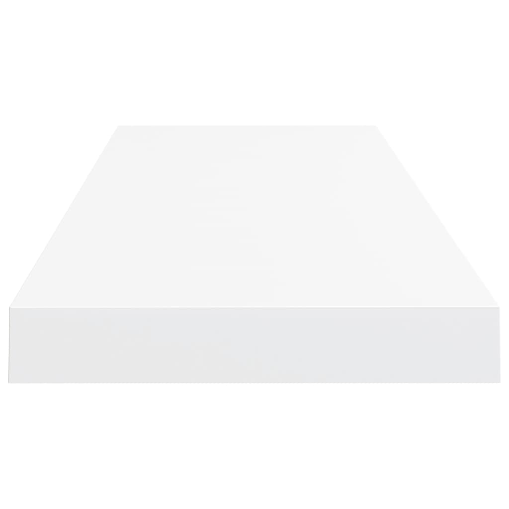 Pakabinamos Lentynos, 4Vnt., Baltos, 80X23,5X3,8Cm, Mdf 80 X 23.5 X 3.8 Cm