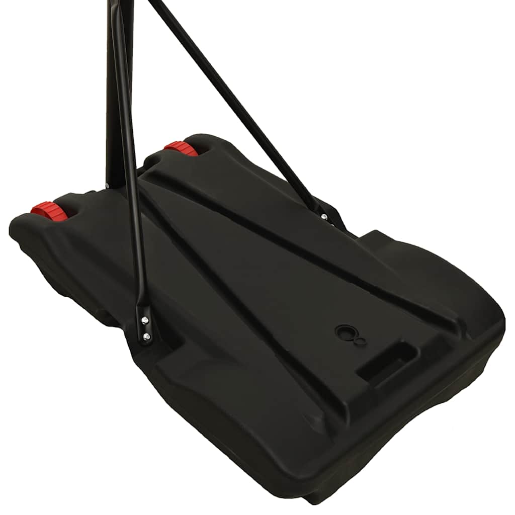 Krepšinio Stovas, Juodos Spalvos, 216–250Cm, Polietilenas