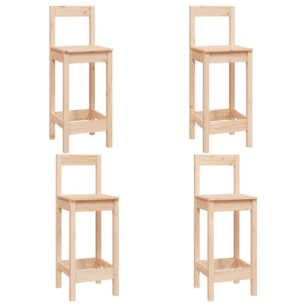 Baro Baldų Komplektas, 5 Dalių, Pušies Medienos Masyvas