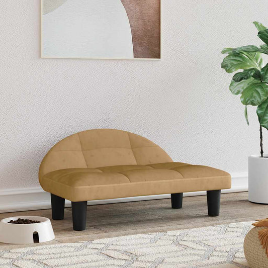 Lova Šunims, Rudos Spalvos, 70X52X30 Cm,