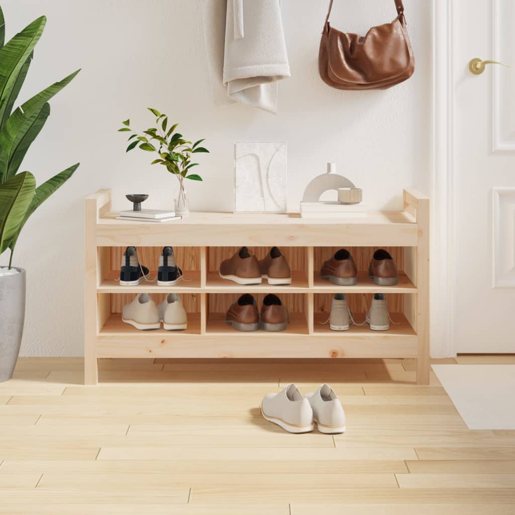 Koridoriaus Suoliukas, S, 110X40X60Cm, Pušies Masyvas