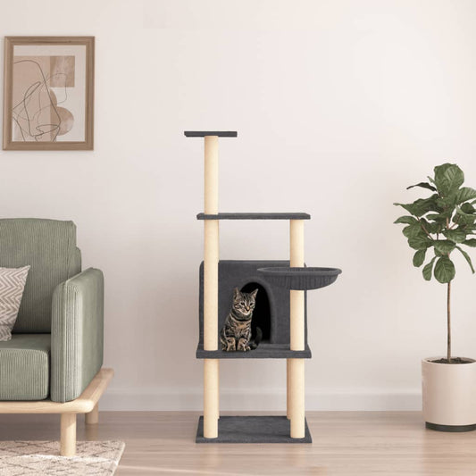 Draskyklė Katėms Su Stovais Iš Sizalio, , 132Cm