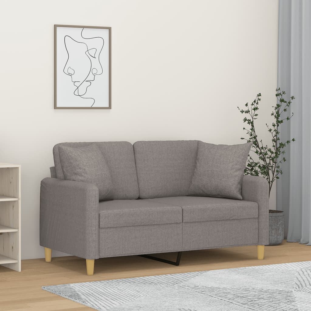 Trivietė Sofa Su Pagalvėlėmis, Spalvos, 180Cm, Audinys