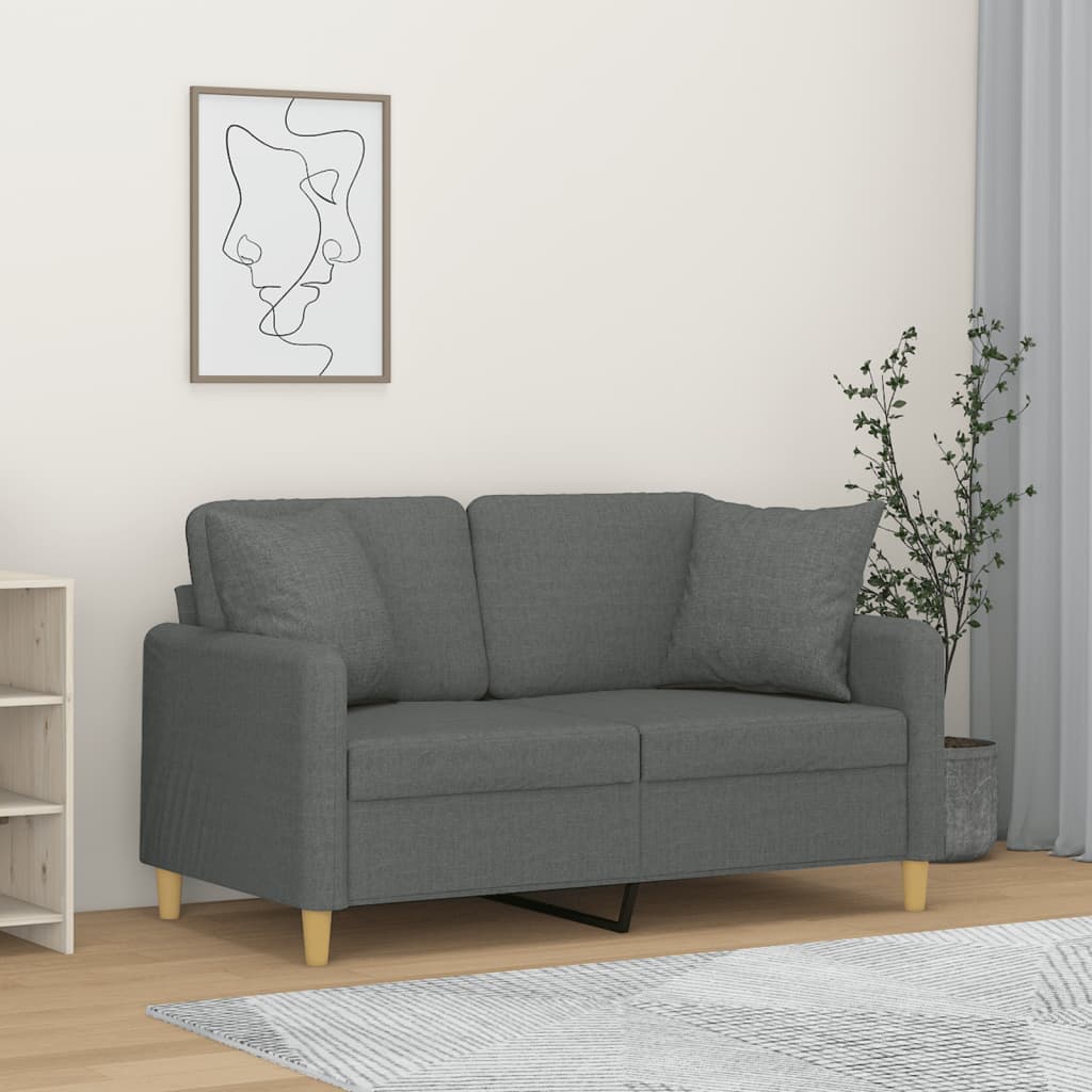 Trivietė Sofa Su Pagalvėlėmis, Spalvos, 180Cm, Audinys