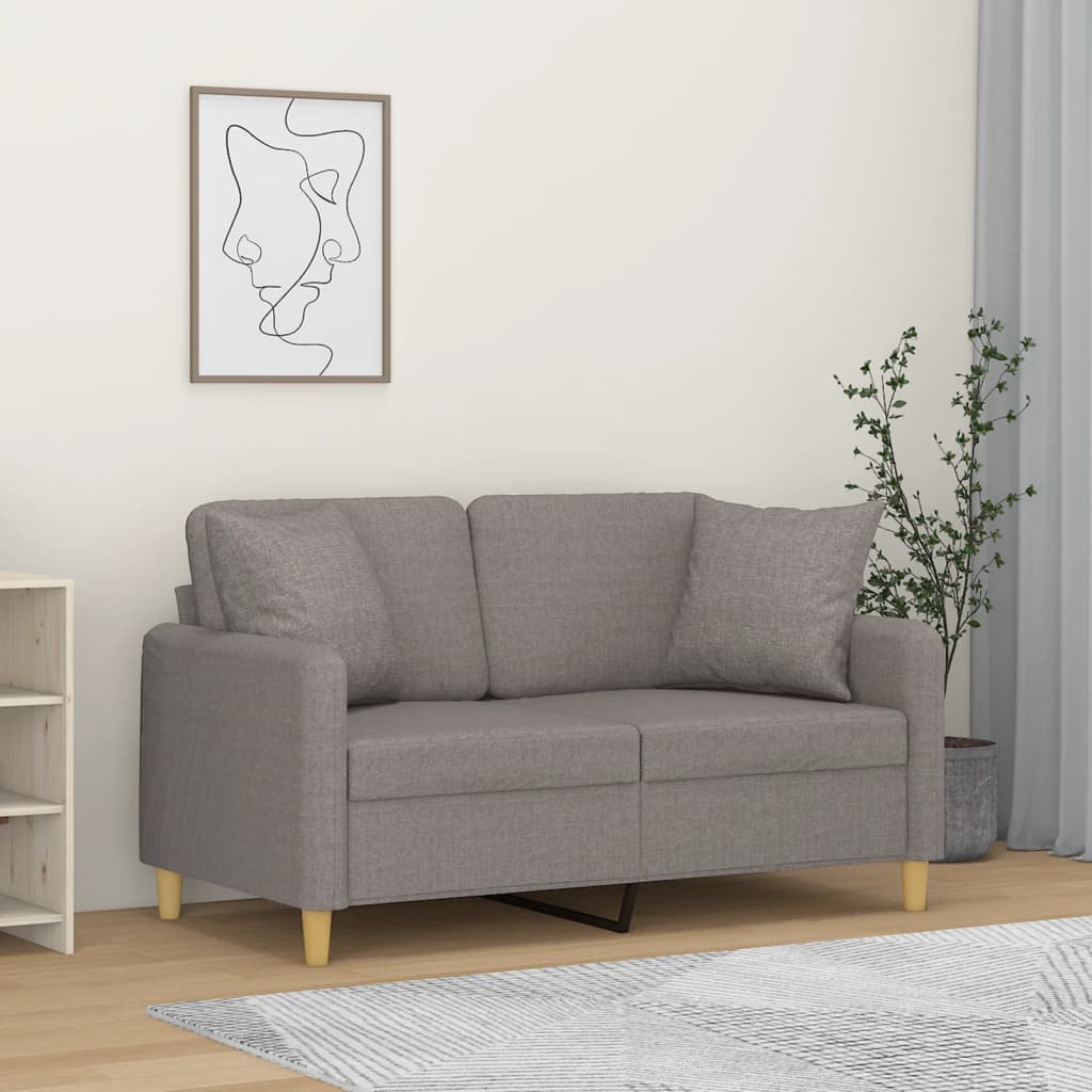 Trivietė Sofa Su Pagalvėlėmis, Spalvos, 180Cm, Audinys