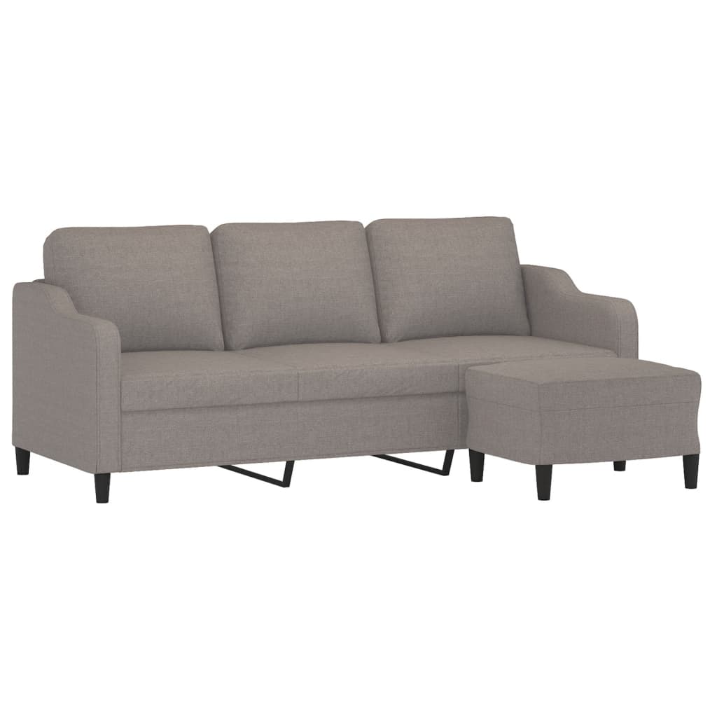 Trivietė Sofa Su Pakoja, Spalvos, 180Cm, Audinys