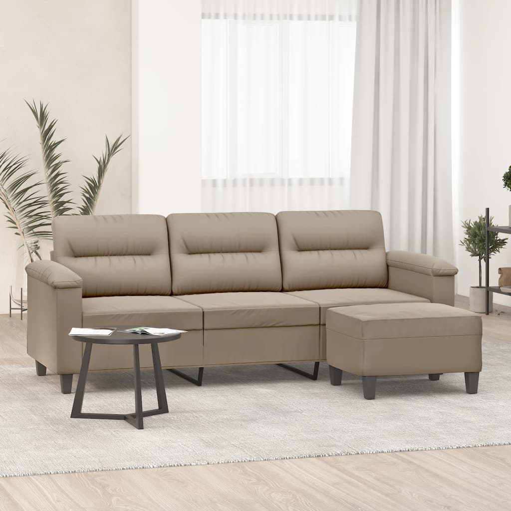Trivietė Sofa Su Pakoja, , 180Cm, Audinys