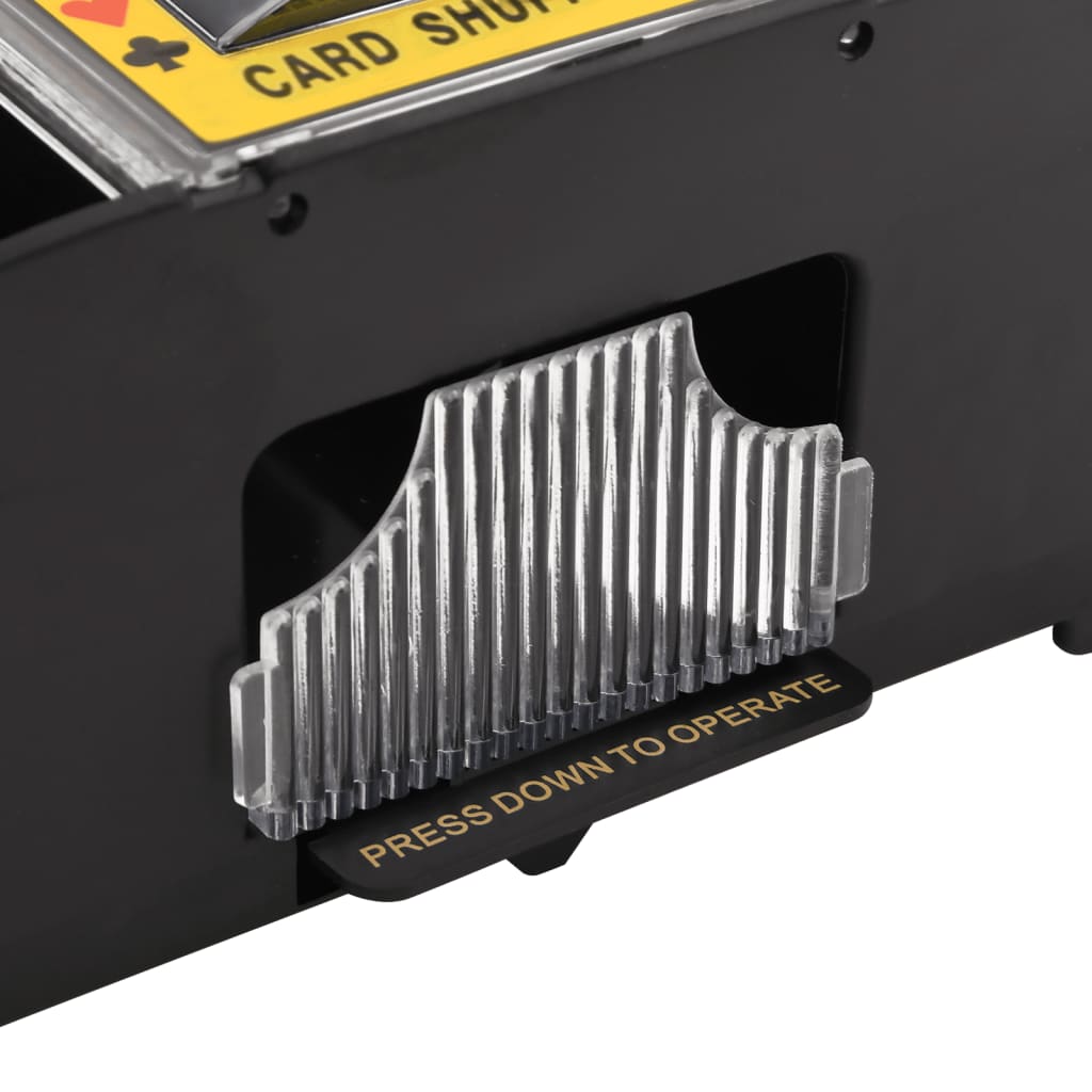 Automatinis Kortų Maišytuvas, Juodos Spalvos, 2 Kortų Kaladėms