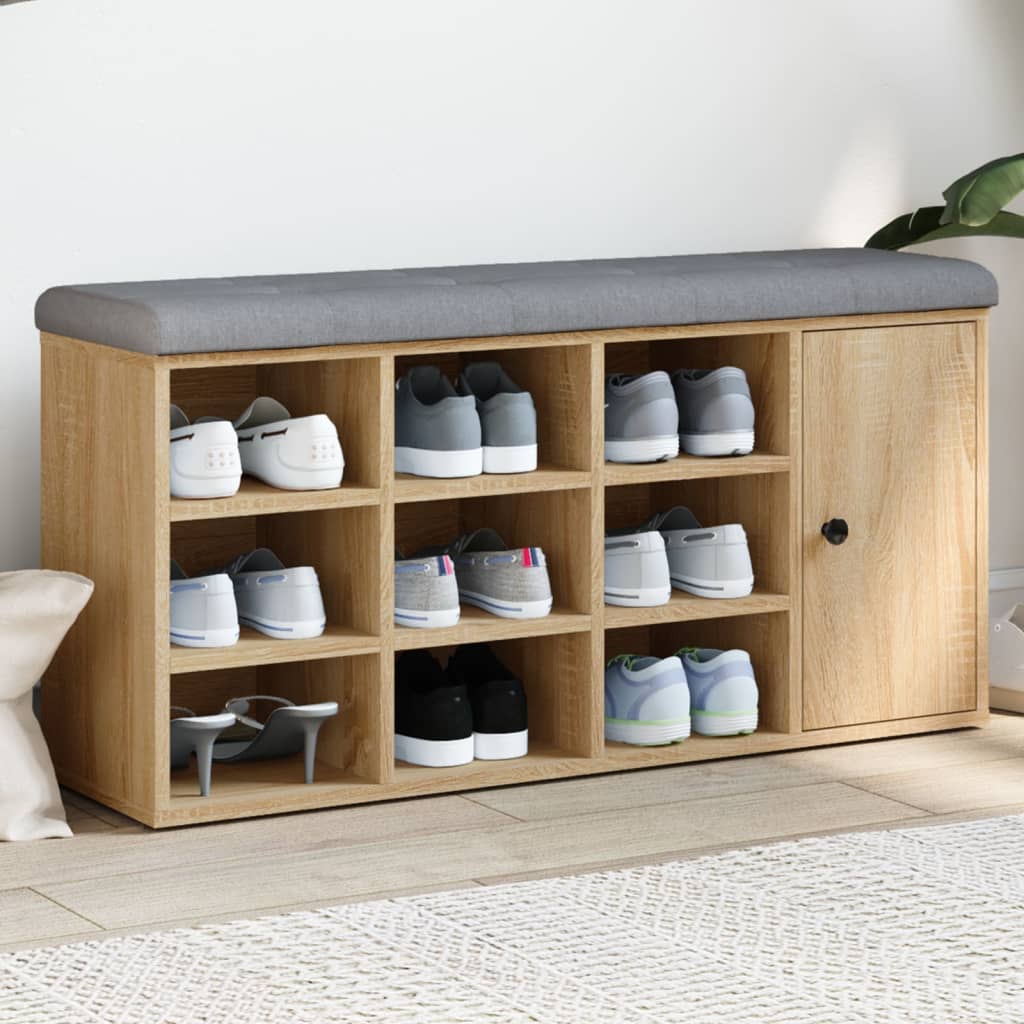 Batų Suoliukas, Juodos Spalvos, 102X32X50Cm, Apdirbta Mediena