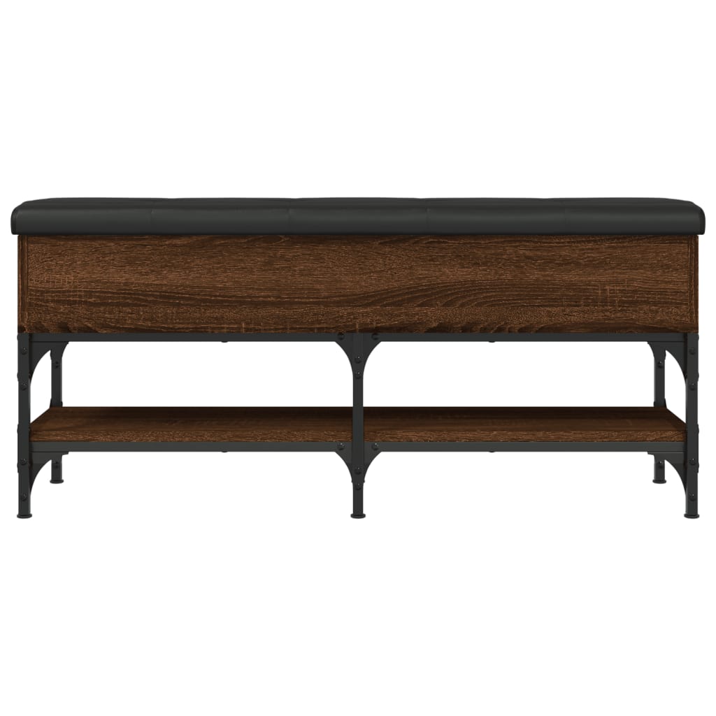 Batų Suoliukas, Rudas Ąžuolo, 102X32X45Cm, Apdirbta Mediena