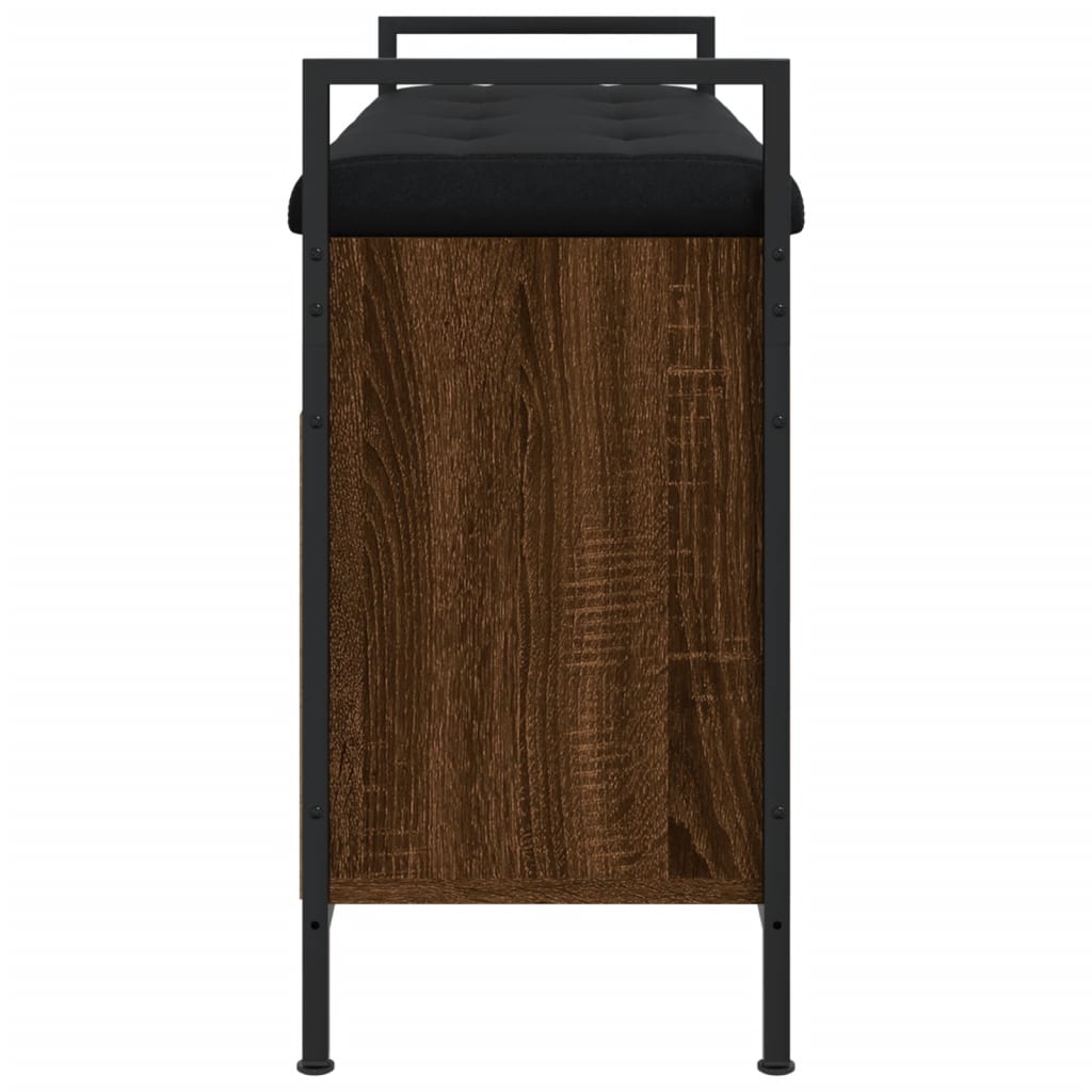 Batų Suoliukas, Rudas Ąžuolo, 85,5X32X57,5Cm, Apdirbta Mediena