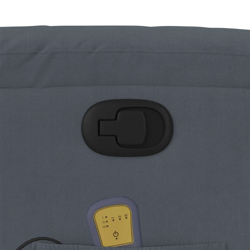 Atsistojantis Masažinis Krėslas, S, Aksomas