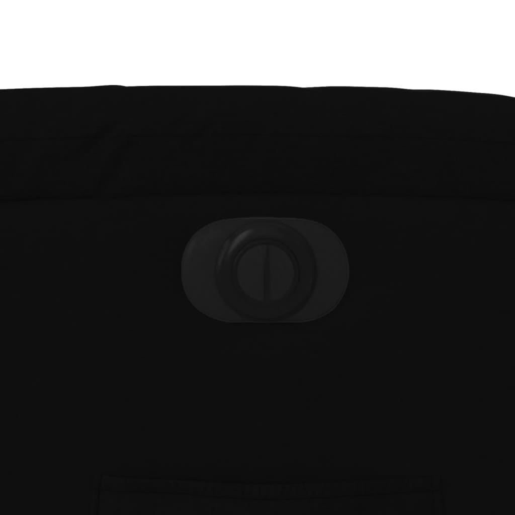 Elektrinis Atlošiamas Krėslas, Juodos Spalvos, Audinys