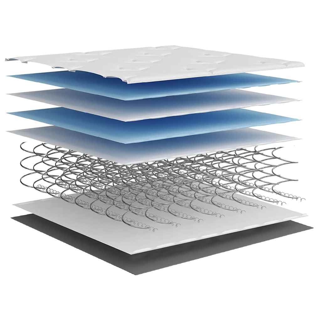 Kišeninių Spyruoklių Čiužinys, 180X200Cm, Vidutinis/Kietas