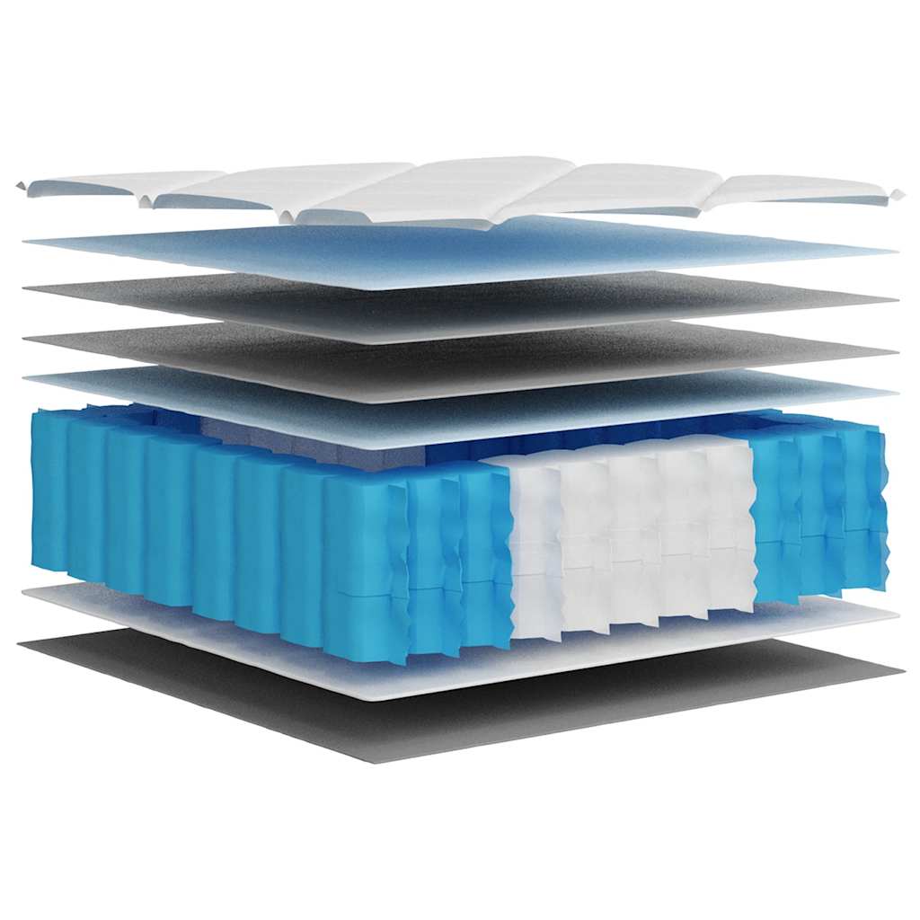 Kišeninių Spyruoklių Čiužinys, 180X200Cm, Vidutinis/Kietas