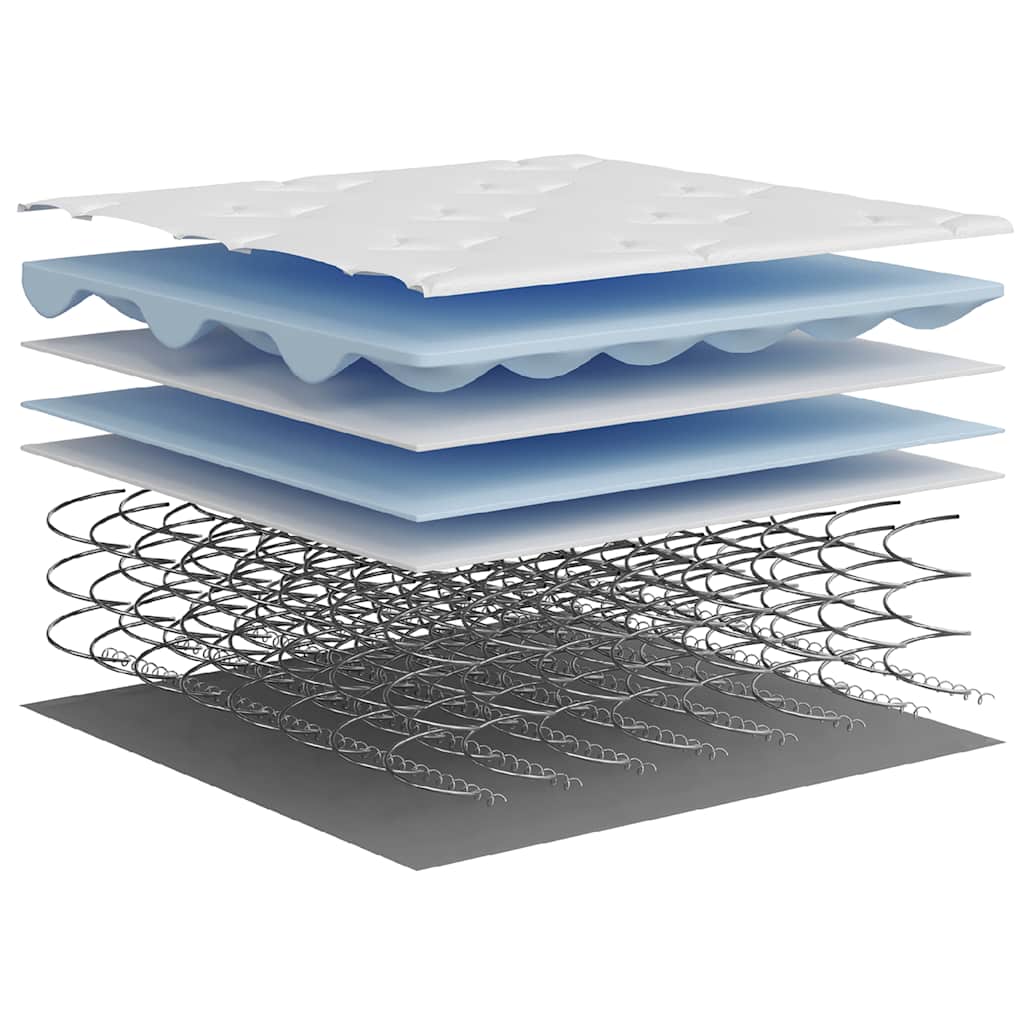 Kišeninių Spyruoklių Čiužinys, 180X200Cm, Vidutinio Kietumo