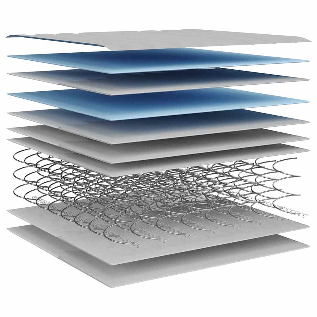 Bonnell Tipo Spyruoklių Čiužinys, 140X200Cm, Vidutinio Kietumo