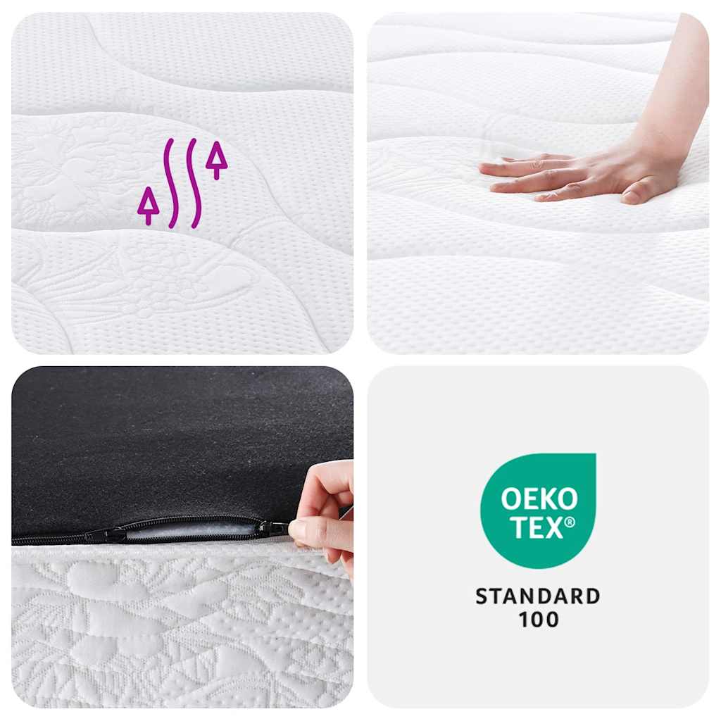 Bonnell Tipo Spyruoklių Čiužinys, 180X200Cm, Vidutinio Kietumo