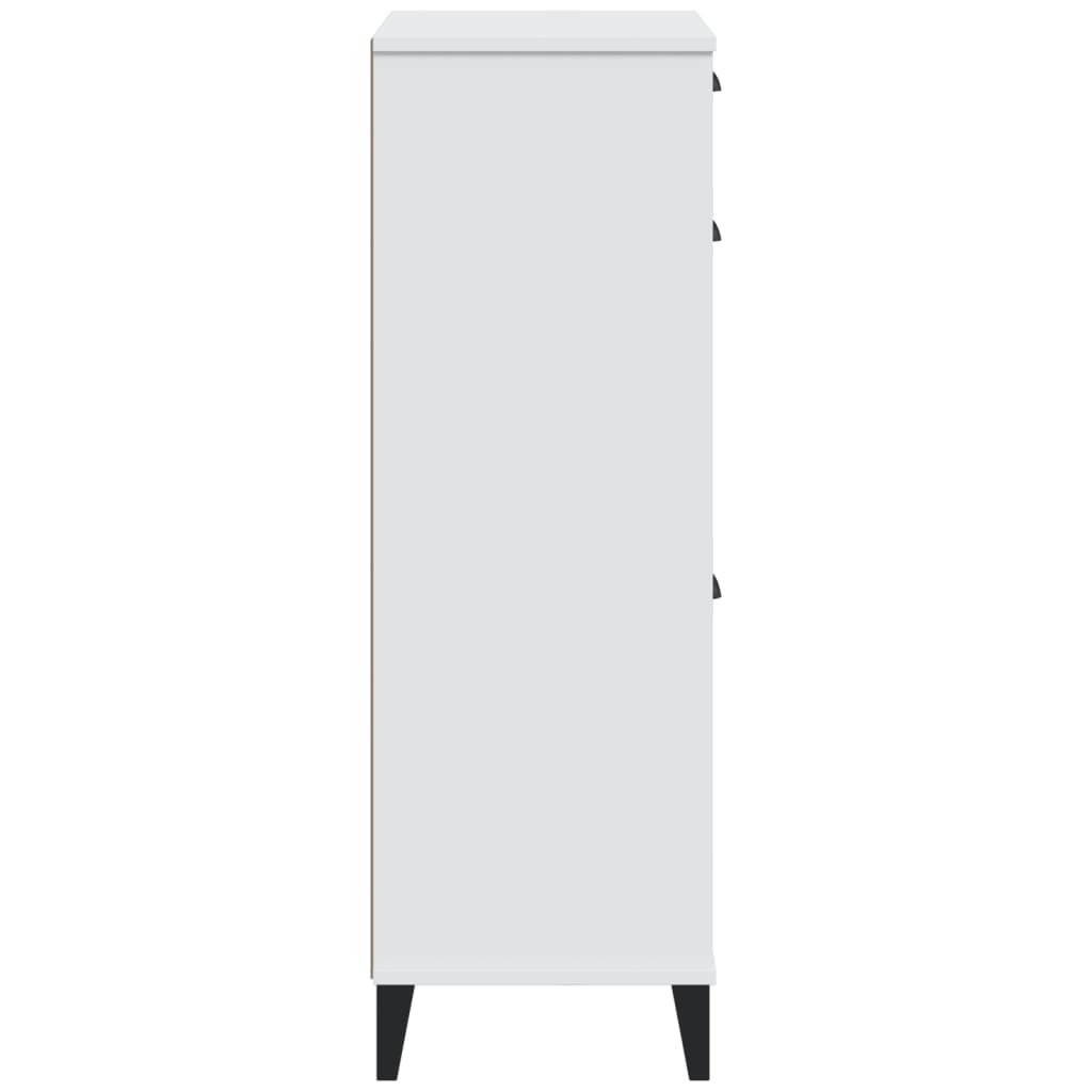 Batų Spintelė Viken, Baltos Spalvos, Pušies Medienos Masyvas