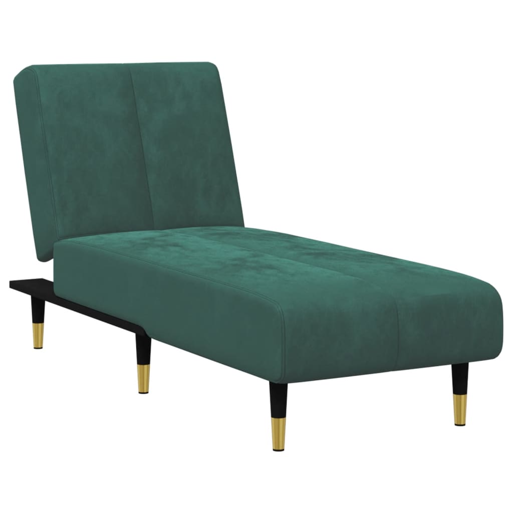 Sofos Komplektas, 2 Dalių, Tamsiai Žalios Spalvos, Aksomas