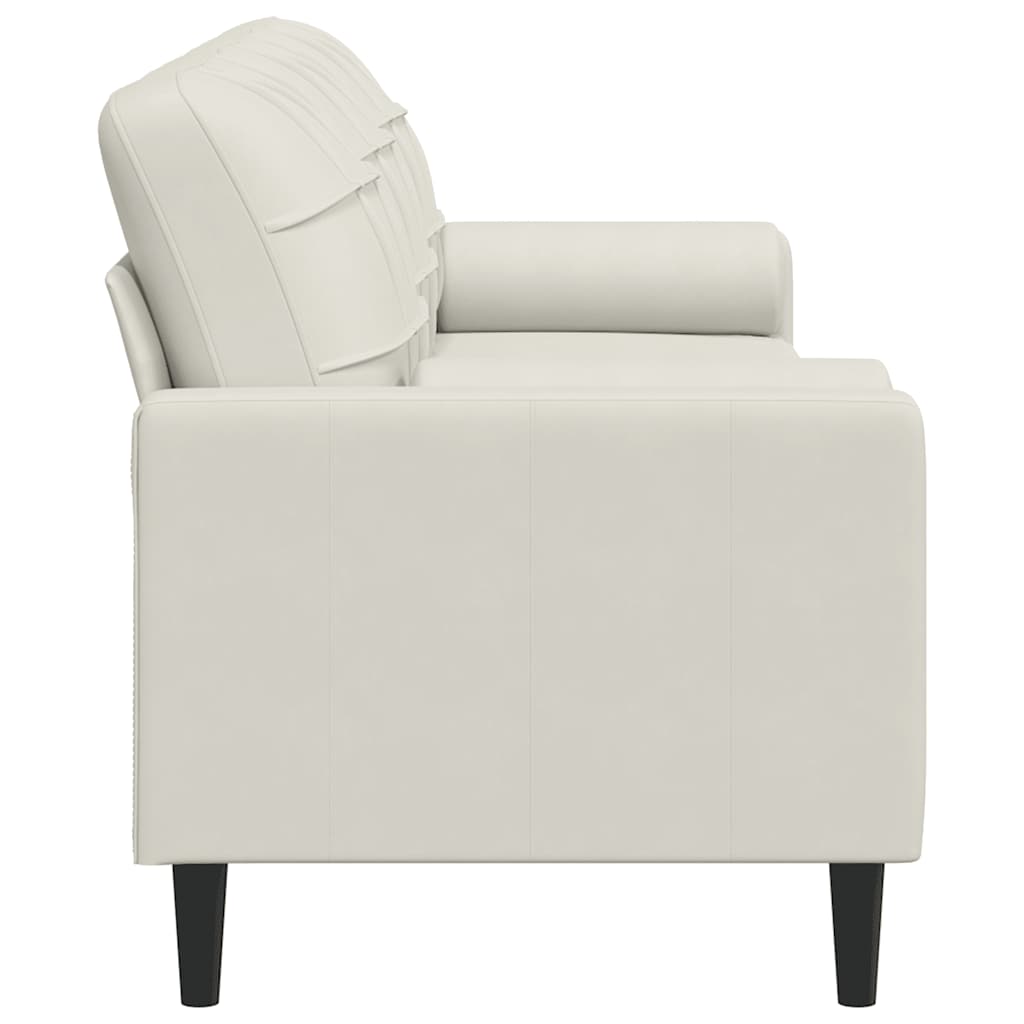 Trivietė Sofa Su Pagalvėlėmis, S Spalvos, 210Cm, Aksomas