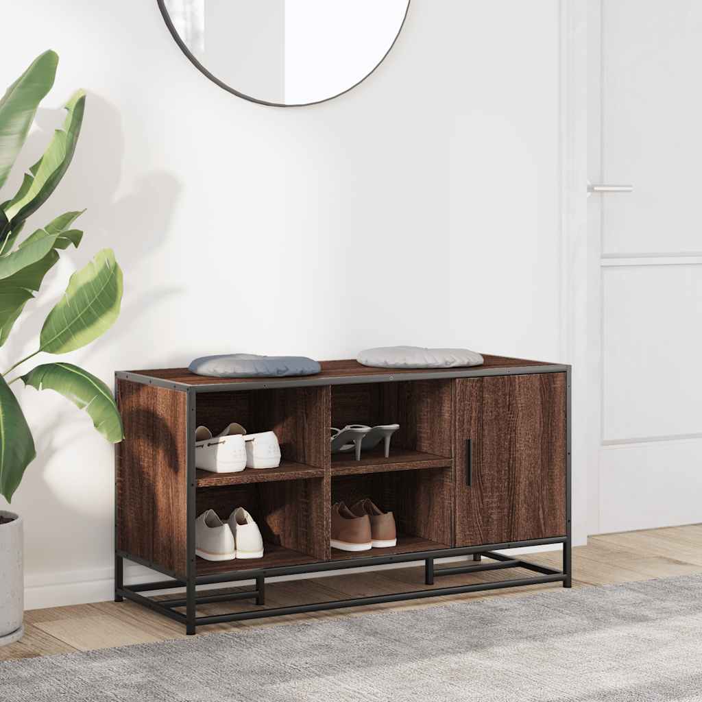 Batų Suoliukas, , 100X40X53,5 Cm, Mediena/Metalas