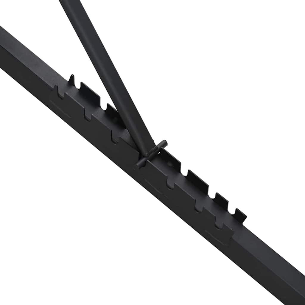 Svorio Suoliukas Juoda 131 X 41 X 110 Cm