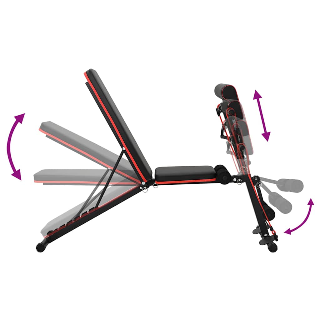 Svorio Suoliukas Juoda 131 X 41 X 100 Cm