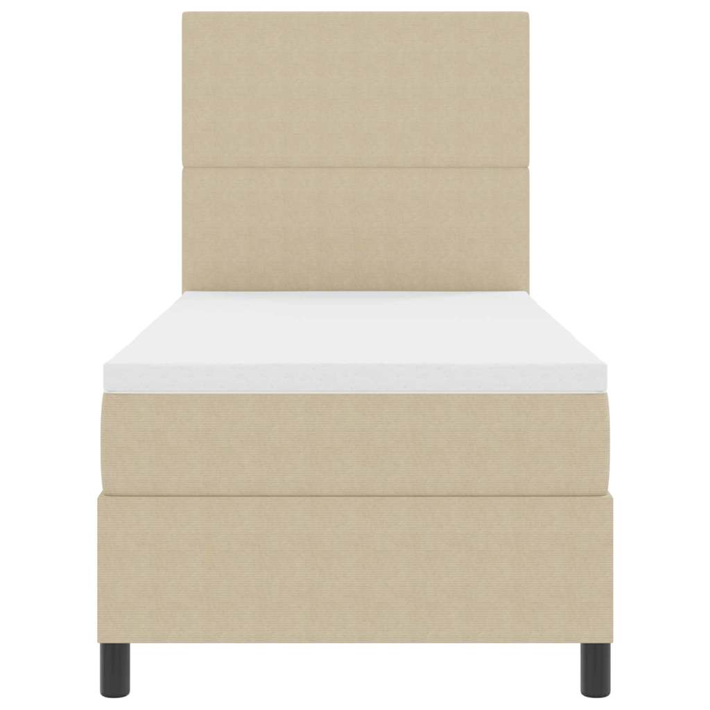 Kiemas Lova Šviesiai Pilka Ir Balta. 203 X 90 X 128 Cm