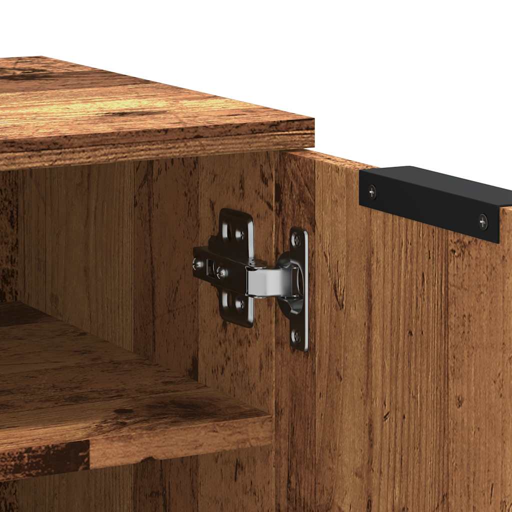 Batų Spintelė Old Wood 29,5X35X70 Cm Engineered Wood