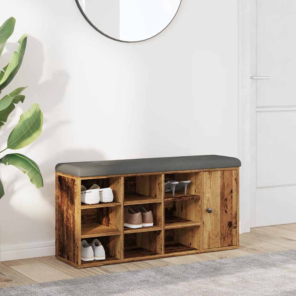 Batų Suoliukas, Juodos Spalvos, 102X32X50Cm, Apdirbta Mediena