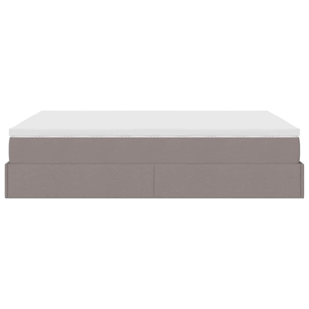 Osmanų Lova Su Čiužiniu, , 140X190Cm, Audinys